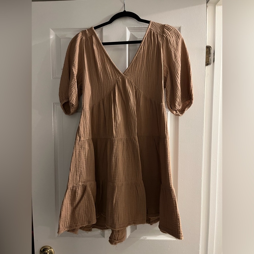 Aerie Tan Pool to Party Dress